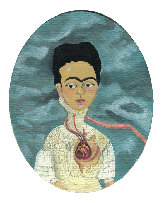 FridaWeb Painting of Frida Kahlo